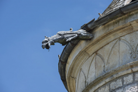 Gargouille saillante. © Région Bourgogne-Franche-Comté, Inventaire du patrimoine