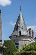 Toiture de la tour. © Région Bourgogne-Franche-Comté, Inventaire du patrimoine