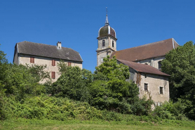 Vue d'ensemble depuis l'est. © Région Bourgogne-Franche-Comté, Inventaire du patrimoine