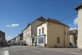 Côté ouest, maisons n°6-10, vue vers le sud. © Région Bourgogne-Franche-Comté, Inventaire du patrimoine