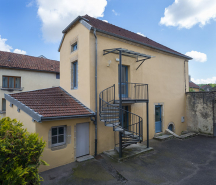 Élévation sur la cour. © Région Bourgogne-Franche-Comté, Inventaire du patrimoine