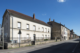 Côté est, maisons n°13-15, vue vers le sud. © Région Bourgogne-Franche-Comté, Inventaire du patrimoine
