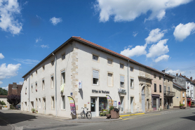 Élévation extérieure sur la rue Armand Paulmard et la rue des Forges. © Région Bourgogne-Franche-Comté, Inventaire du patrimoine