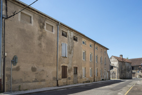 Élévation extérieure sur la rue des Fours. © Région Bourgogne-Franche-Comté, Inventaire du patrimoine