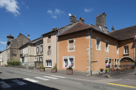 Côté est, maisons n°29-35, vue vers le nord. © Région Bourgogne-Franche-Comté, Inventaire du patrimoine