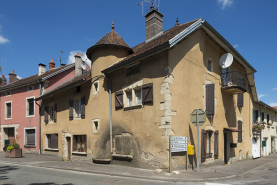 Élévation générale au croisement de la rue Armand Paulmard et de la rue d'Enfer. © Région Bourgogne-Franche-Comté, Inventaire du patrimoine