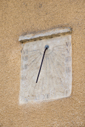 Cadran solaire. © Région Bourgogne-Franche-Comté, Inventaire du patrimoine