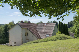 Vue depuis la parcelle 