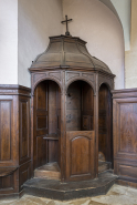 Confessionnal. © Région Bourgogne-Franche-Comté, Inventaire du patrimoine