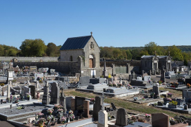 Vue d'ensemble, depuis l'ouest. © Région Bourgogne-Franche-Comté, Inventaire du patrimoine