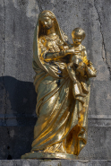 La Vierge à l'Enfant. © Région Bourgogne-Franche-Comté, Inventaire du patrimoine