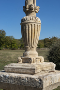 Croix monumentale du chemin de l'Écu, détail. © Région Bourgogne-Franche-Comté, Inventaire du patrimoine