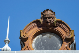 Détail de la lucarne. © Région Bourgogne-Franche-Comté, Inventaire du patrimoine