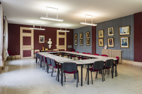 Salle du conseil municipal, vue vers le nord. © Région Bourgogne-Franche-Comté, Inventaire du patrimoine