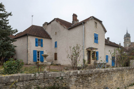Façade postérieure. © Région Bourgogne-Franche-Comté, Inventaire du patrimoine