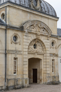 Élévation du pavillon central sur la cour. © Région Bourgogne-Franche-Comté, Inventaire du patrimoine