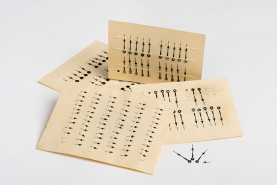 Planches d'aiguilles (collection musée de l'Horlogerie, Morteau). © Région Bourgogne-Franche-Comté, Inventaire du patrimoine