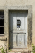 Porte avec linteau daté 1772. © Région Bourgogne-Franche-Comté, Inventaire du patrimoine