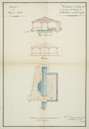 Le Beuffe. Construction de l'abreuvoir et couverture du lavoir de la fontaine au bas de l'église. 1835. © Région Bourgogne-Franche-Comté, Inventaire du patrimoine