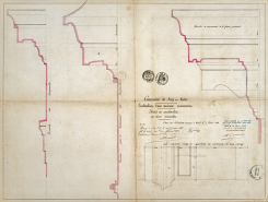 Renahy. Profil de corniche au demi d'exécution. 1866. © Région Bourgogne-Franche-Comté, Inventaire du patrimoine