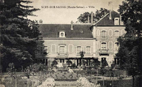 Façade sur le jardin. © Région Bourgogne-Franche-Comté, Inventaire du patrimoine