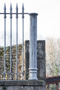 Clôture (grille) sur l'avenue des Pâtis. © Région Bourgogne-Franche-Comté, Inventaire du patrimoine