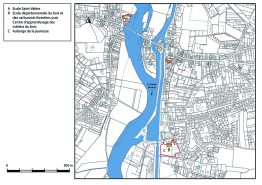 Plan-masse et de situation (1/5 000). Extrait du plan cadastral, 2019. © Région Bourgogne-Franche-Comté, Inventaire du patrimoine
