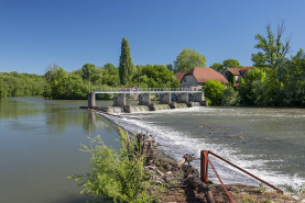 Site du barrage. © Région Bourgogne-Franche-Comté, Inventaire du patrimoine