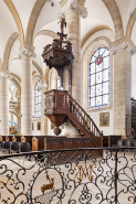 Église paroissiale chaire à prêcher © Région Bourgogne-Franche-Comté, Inventaire du patrimoine