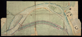 Dérivation de Chemilly - Plan général (1878). © Région Bourgogne-Franche-Comté, Inventaire du patrimoine