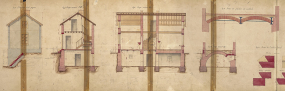Dérivation de Chemilly - Maison éclusière (1878). © Région Bourgogne-Franche-Comté, Inventaire du patrimoine