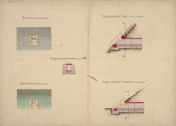 Dérivation de Chemilly - Type des aqueducs (1878). © Région Bourgogne-Franche-Comté, Inventaire du patrimoine