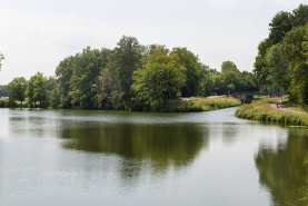 Entrée de la dérivation en direction du tunnel de Savoyeux et la porte de garde de Seveux. © Région Bourgogne-Franche-Comté, Inventaire du patrimoine