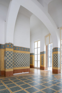 Vue d'ensemble avec le couvrement du vestibule. © Région Bourgogne-Franche-Comté, Inventaire du patrimoine