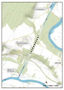 Plan de localisation (1/50 000). Extrait du ScanExpress standard © IGN 2018. © Région Bourgogne-Franche-Comté, Inventaire du patrimoine