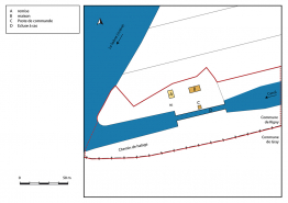 Plan masse et de situation. © Région Bourgogne-Franche-Comté, Inventaire du patrimoine
