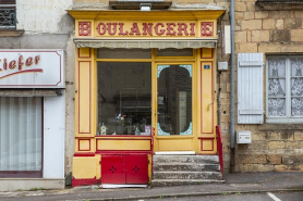 Maison à boutique devanture de boutique maison boulangerie © Région Bourgogne-Franche-Comté, Inventaire du patrimoine