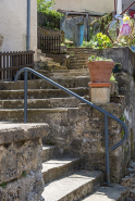 Escalier indépendant © Région Bourgogne-Franche-Comté, Inventaire du patrimoine