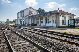 Gare © Région Bourgogne-Franche-Comté, Inventaire du patrimoine
