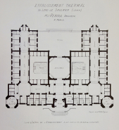 Établissement thermal © Région Bourgogne-Franche-Comté, Inventaire du patrimoine