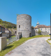 Tour fortification d'agglomération © Région Bourgogne-Franche-Comté, Inventaire du patrimoine