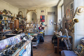 Hôtel salon décor intérieur © Région Bourgogne-Franche-Comté, Inventaire du patrimoine
