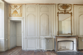 Hôtel décor intérieur salon de réception © Région Bourgogne-Franche-Comté, Inventaire du patrimoine