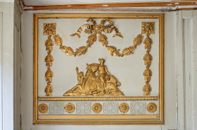 Hôtel décor intérieur salon de réception © Région Bourgogne-Franche-Comté, Inventaire du patrimoine