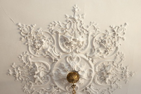 Hôtel décor intérieur salon © Région Bourgogne-Franche-Comté, Inventaire du patrimoine