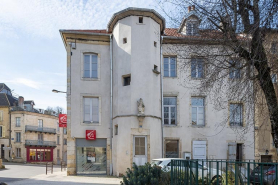 Immeuble tourelle d'escalier © Région Bourgogne-Franche-Comté, Inventaire du patrimoine