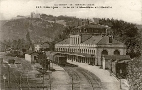 Gare © Bibliothèque municipale, Besançon