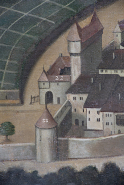 Peinture plan © Région Bourgogne-Franche-Comté, Inventaire du patrimoine