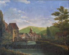 Place forte enceinte porte © Région Bourgogne-Franche-Comté, Inventaire du patrimoine