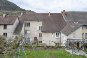 Jardin terrasse en terre-plein © Région Bourgogne-Franche-Comté, Inventaire du patrimoine
